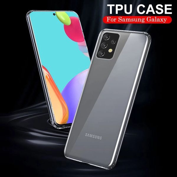 Samsung Galaxy A53 A72 A32 A12 A02s A31 A21s / Плътен силиконов кейс