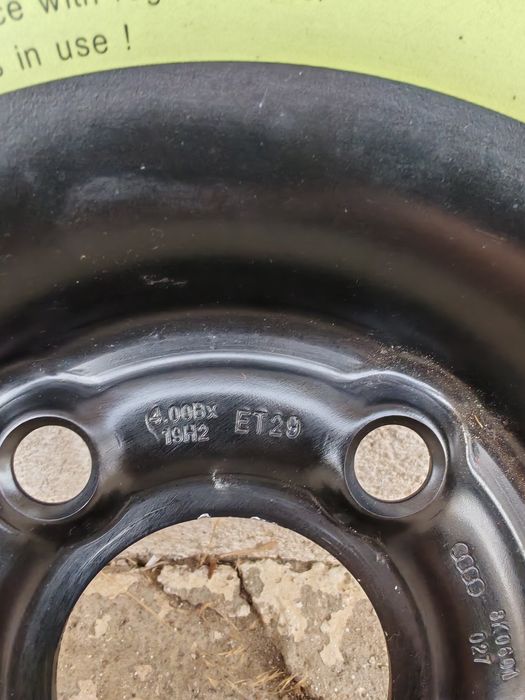 Roata slim r19 5x112 Audi Skoda Seat Volkswagen Mercedes