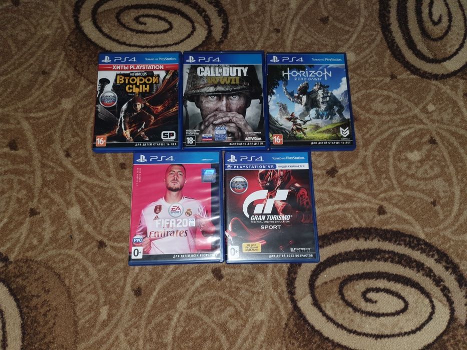 Продам или обменяю игры на PS 4
