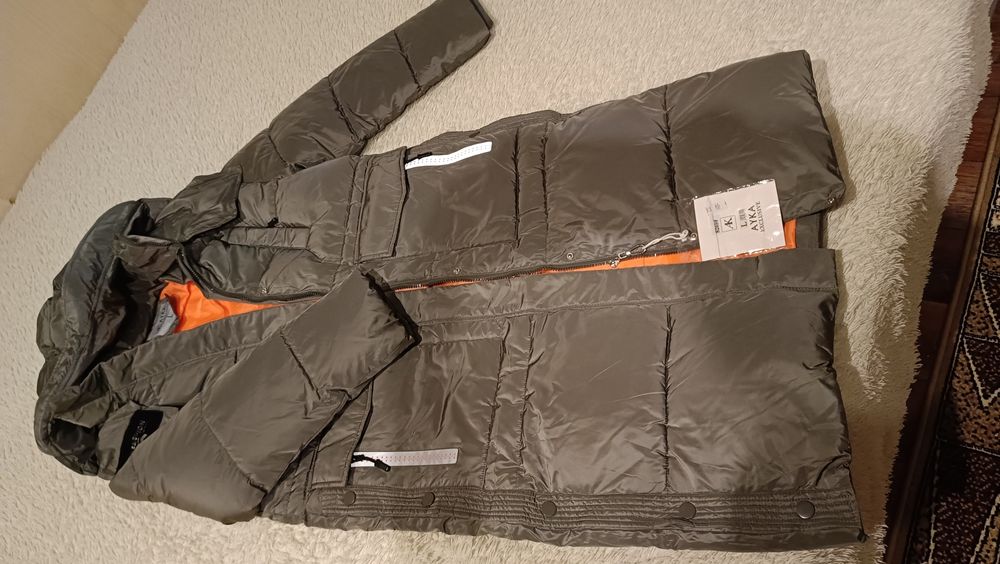 Продам классную новую зимнюю куртку размер 46-48