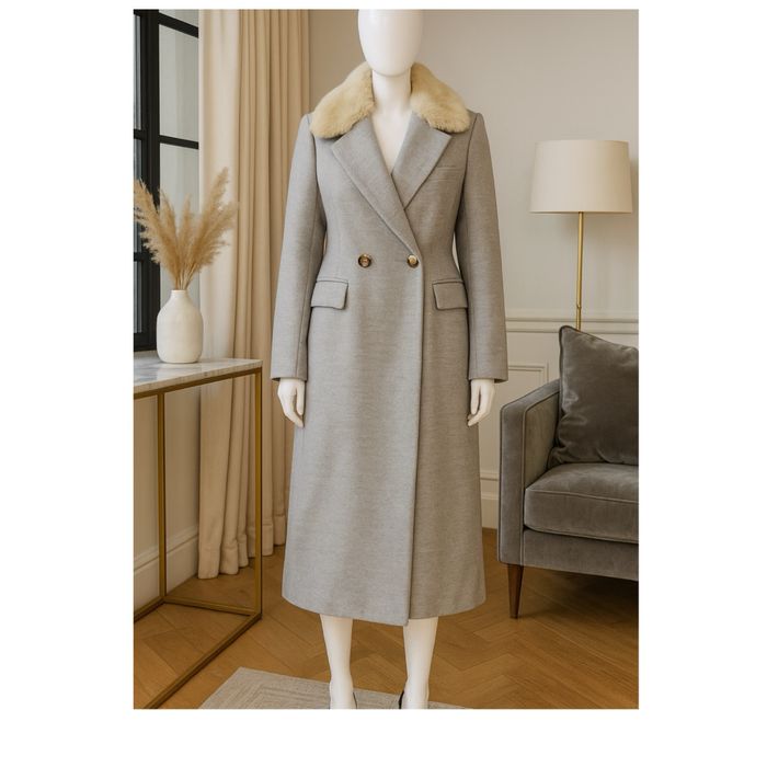 Пальто Topshop новое серое