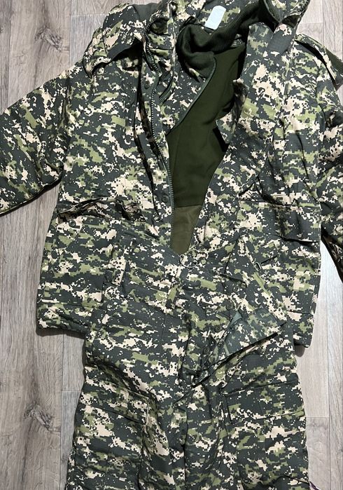 Военная форма, бушлат с ватником