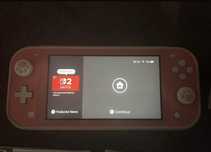 Nintendo Switch lite coral