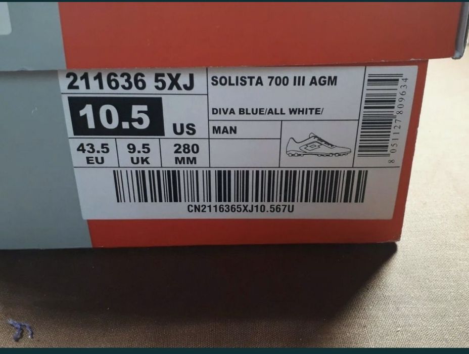 Lotto Футболни обувки бутонки 43.5