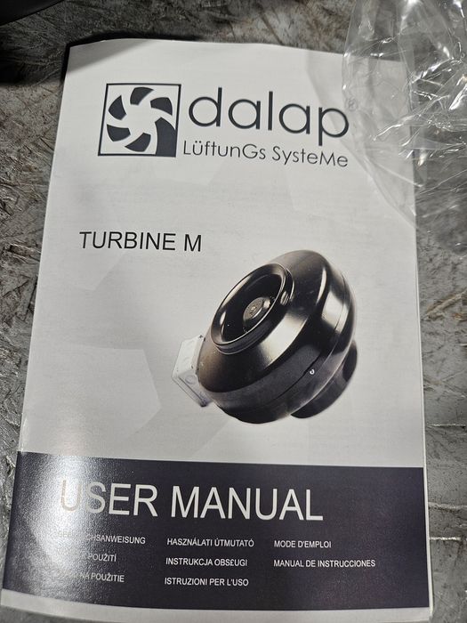Радиален тръбен вентилатор Dalap TURBINE M Ø 160 мм