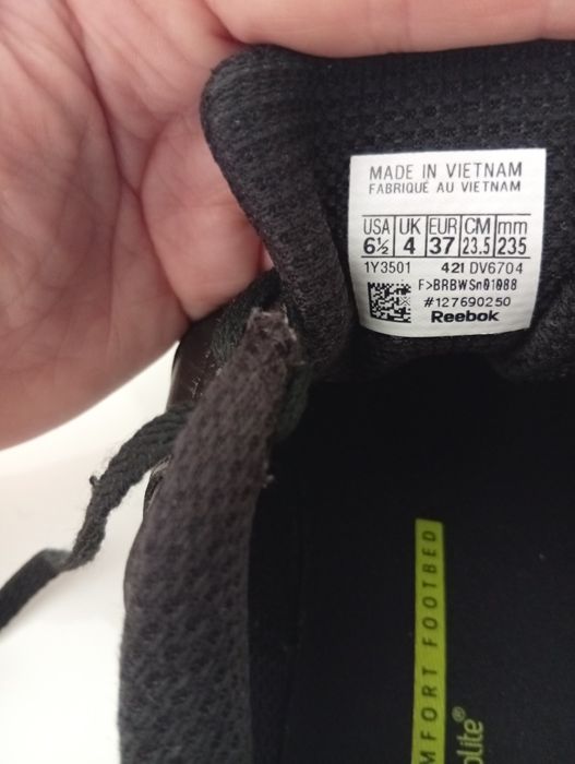 Adidași Reebok mărimea 37