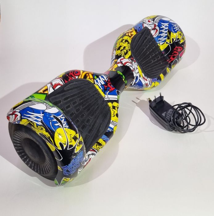 Hoverboard Freewheel Complete Lite Graffiti, roti 6,5 inchi