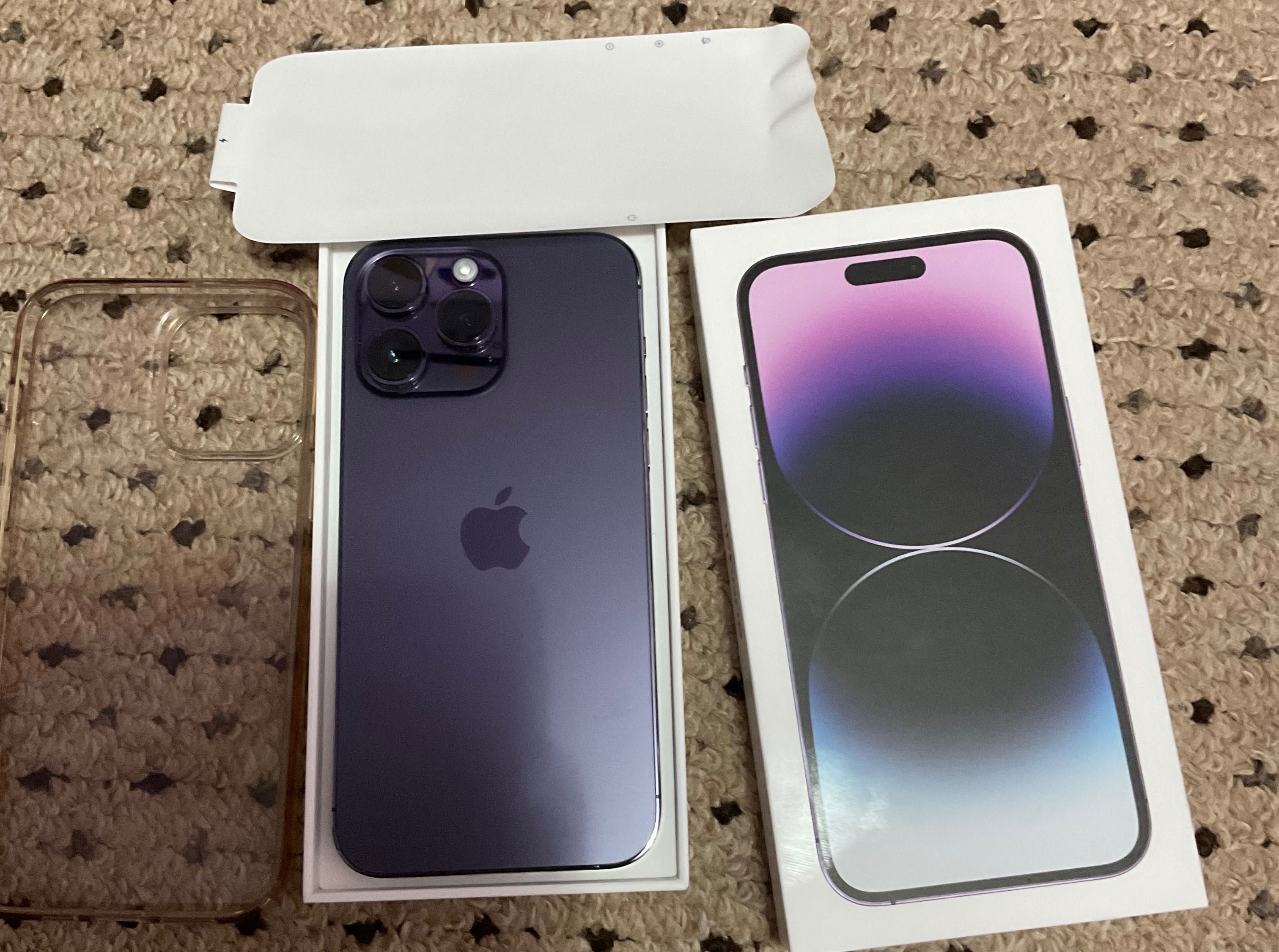 iPhone 14 Pro Max ,Deep Purple cu garantie (2025) si factura