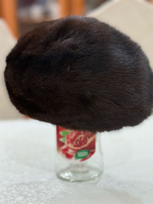 Шапка норковая женская