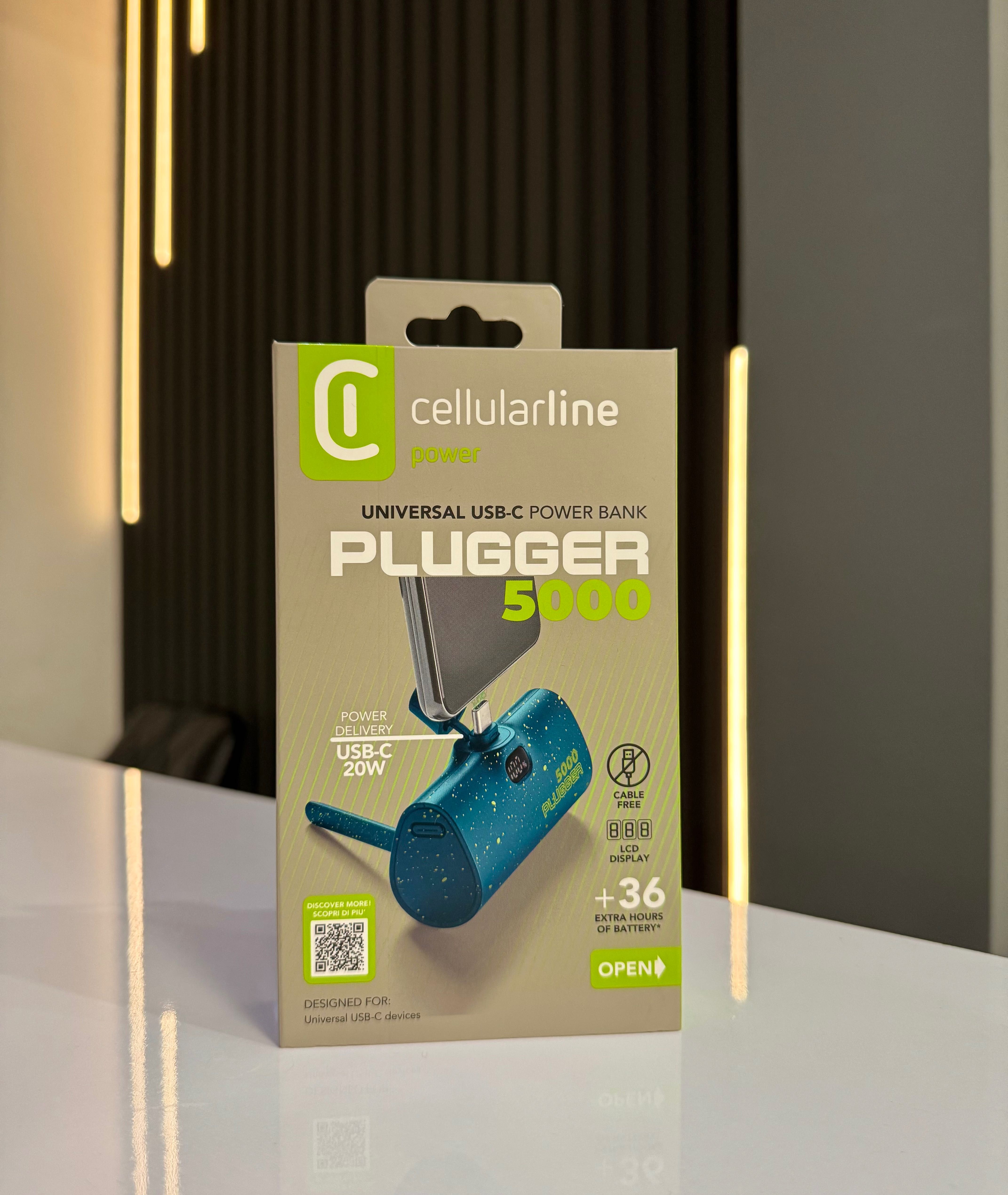 Портативна/външна батерия Cellularline