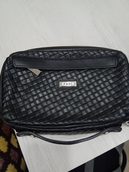 Кожаная сумка Фаби