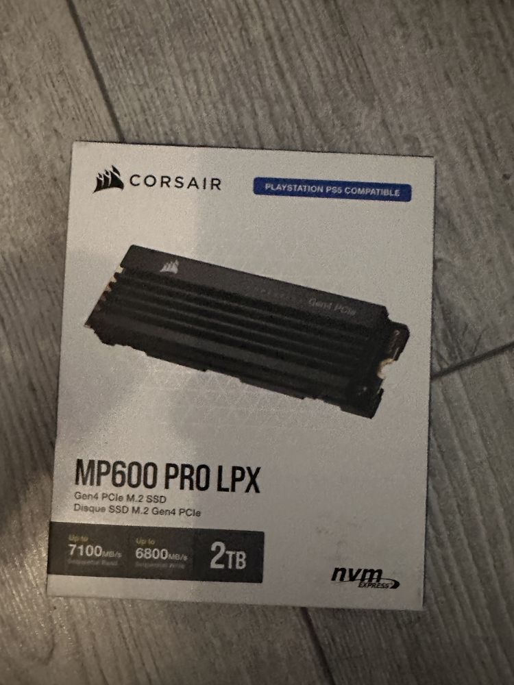 Nou , sigilat SSD Corsair MP600 PRO LPX 2 TB, SSD