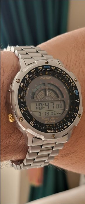 Casio DW 7500 Flight Planner