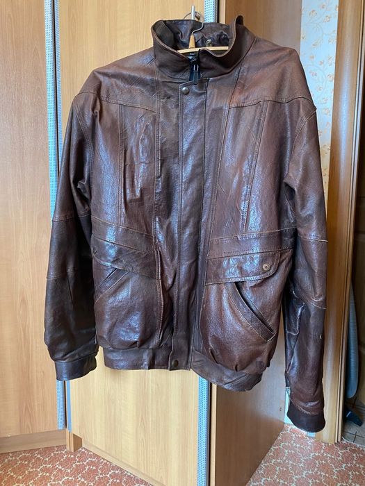 Куртка кожаная натуральная