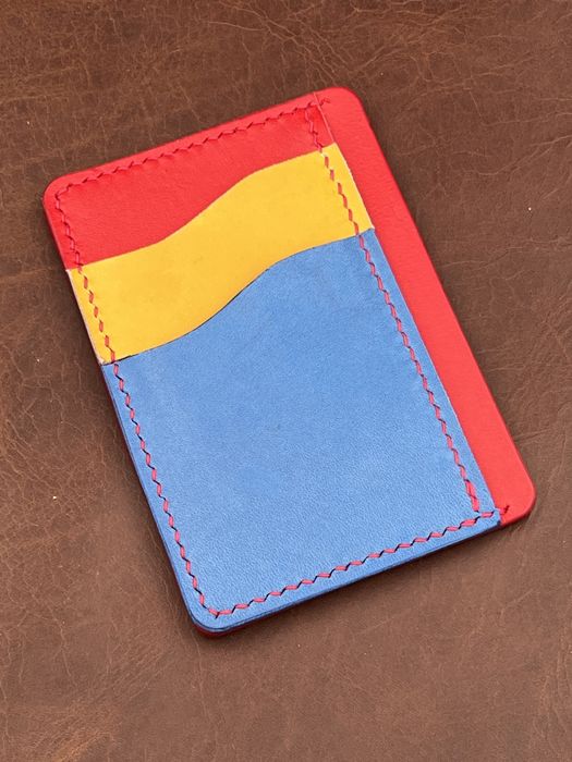 Vand portofel minimalist din piele