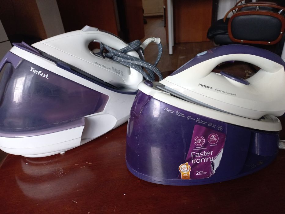 Statie calcat Tefal proexpress si philips fast care defecte