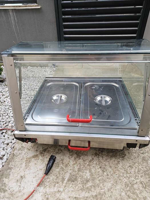 Vitrina calda 2x GN 1/1