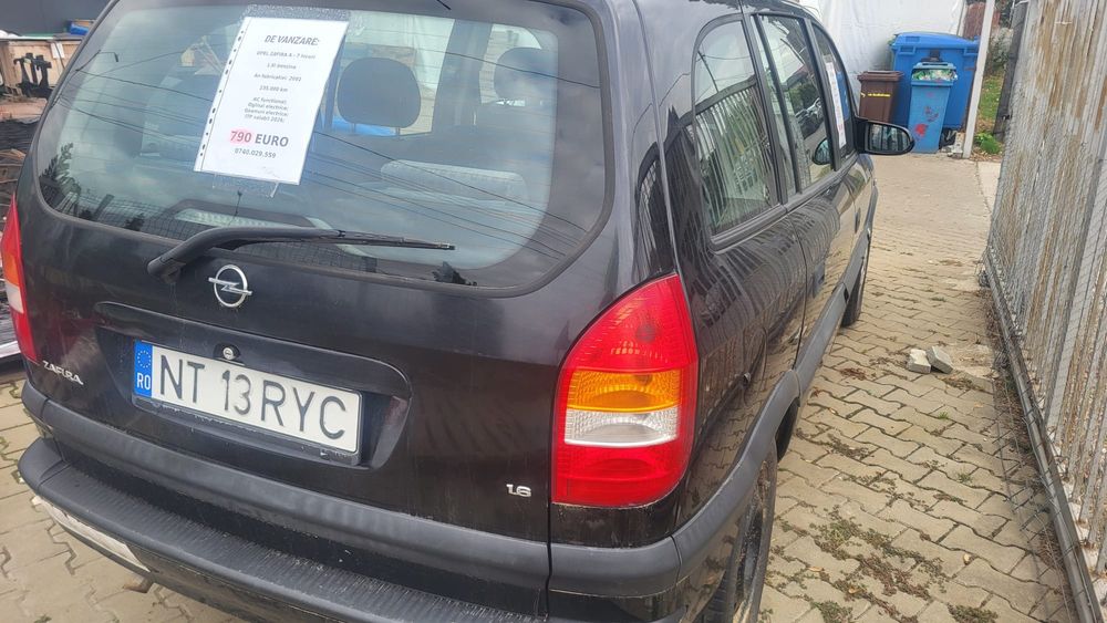 Opel zafira 7 locuri