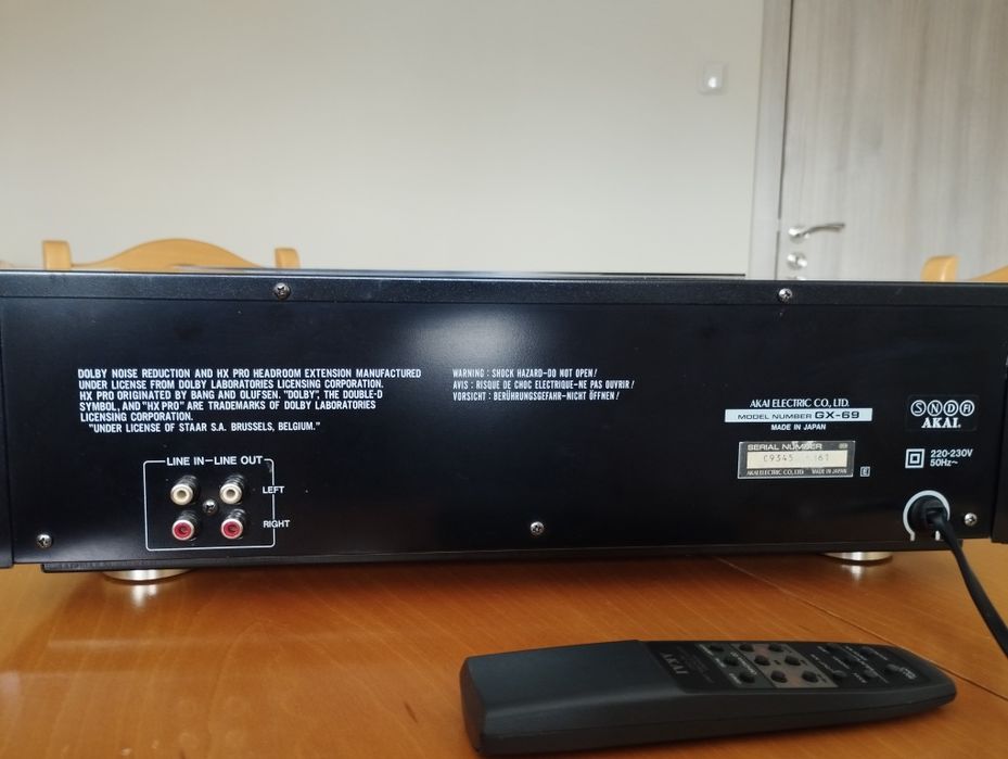 Триглав дек Akai GX-69