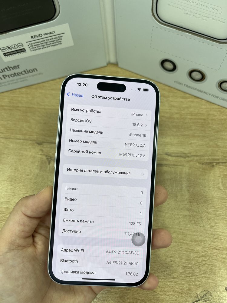 Iphone 16 128gb 100%