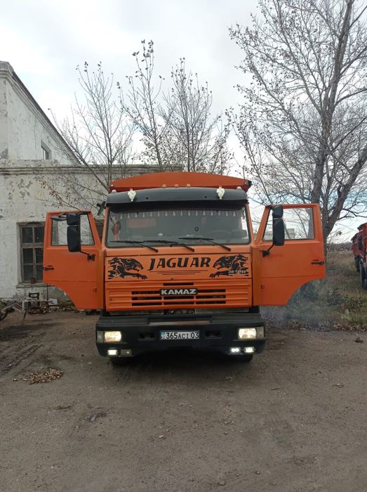 Камаз с прицепом