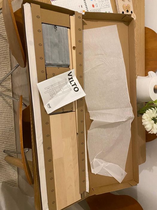 Etajera lemn depozitare Ikea