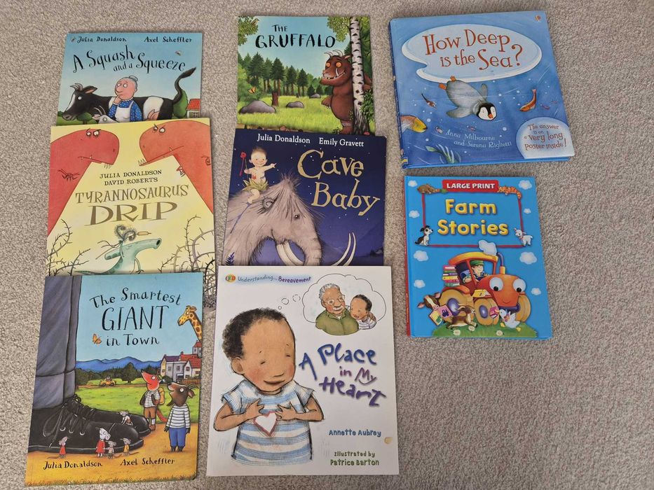 Cărți copii Julia Donaldson & povești ilustrate – pachet 8 cărți