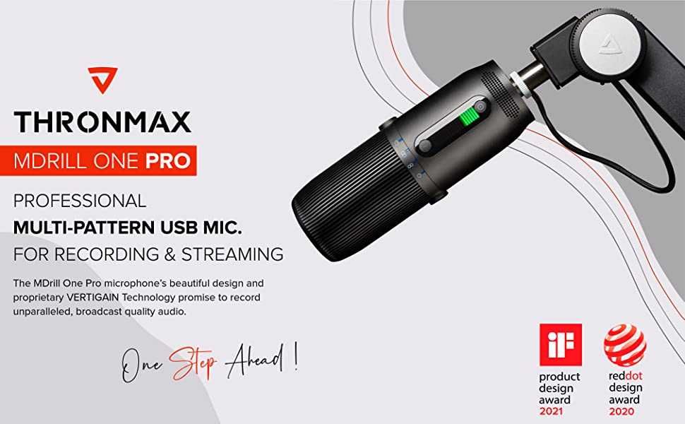 Студийный микрофонный комплект THRONMAX MDrill One Pro