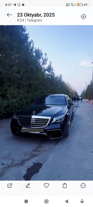 Мерседес бенсW222оргинал