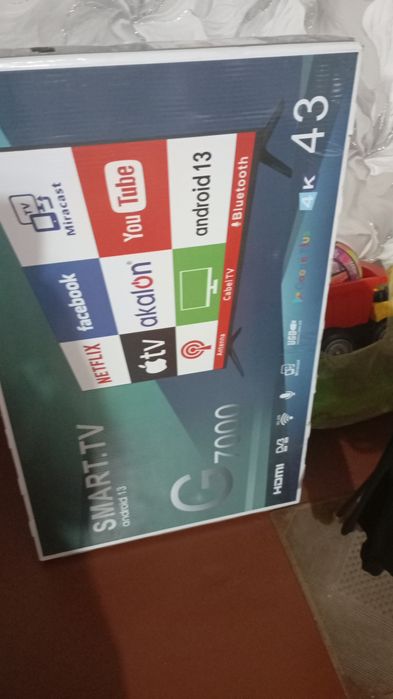 Tv 32 _ 43 Smart televizorlar rasstrochka yoki naht