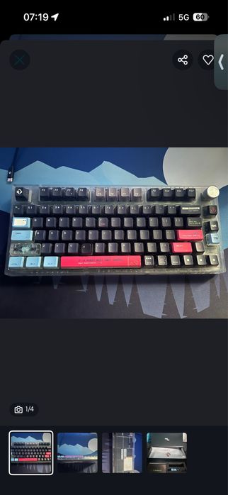 Tastatura gaming QwertyKey 75