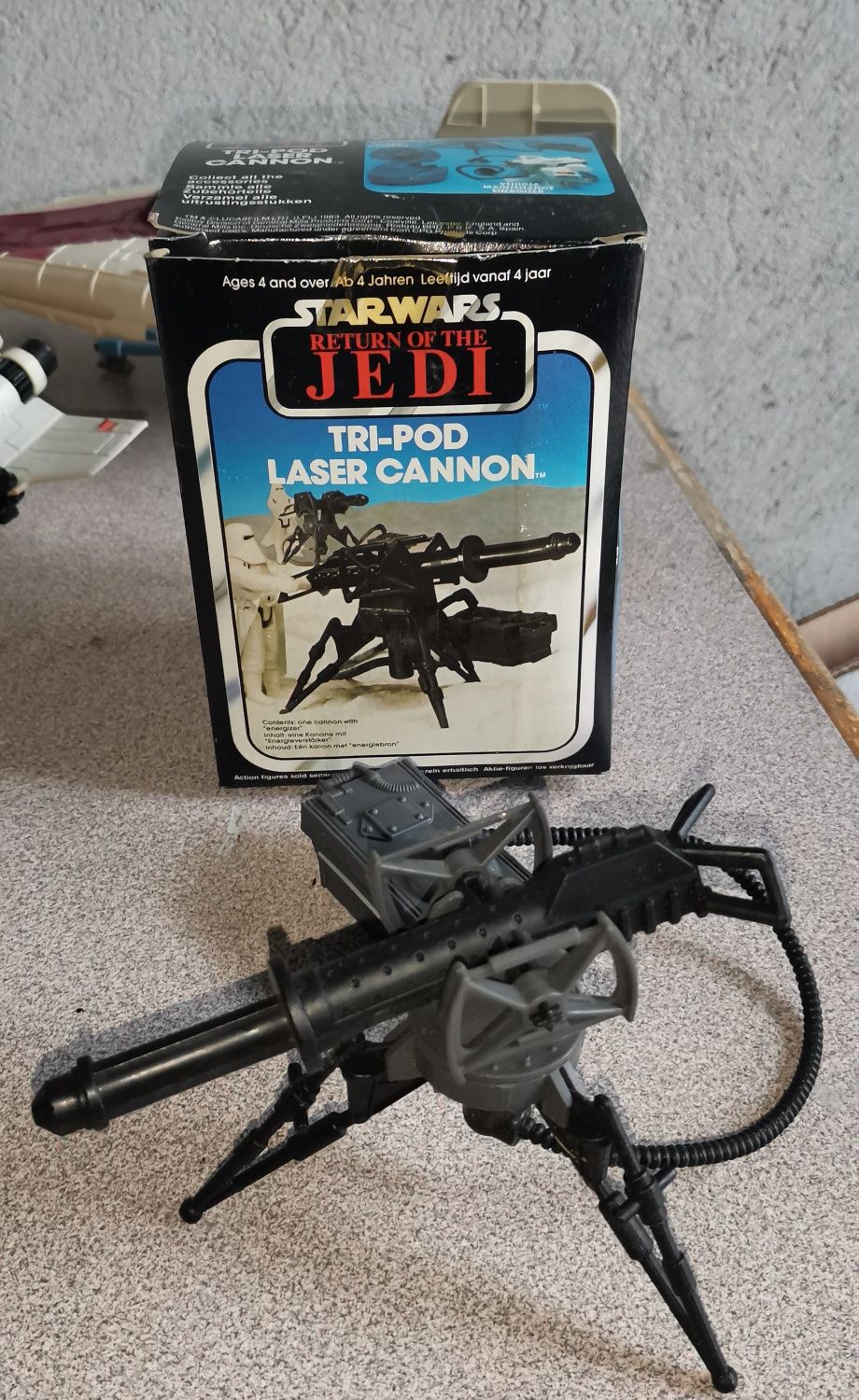 Star Wars Tripod Laser Cannon vintage by Kenner