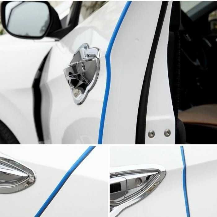 Предпазна лайсна за врати на автомобили, Протектор за врати, 5 цвята