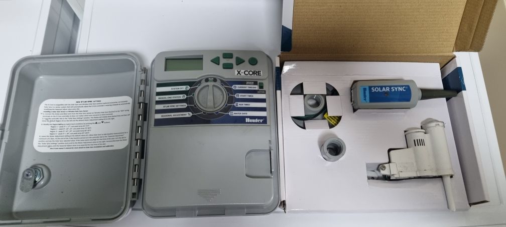 Programator Hunter X-CORE + senzor Wireless SOLAR SYNC