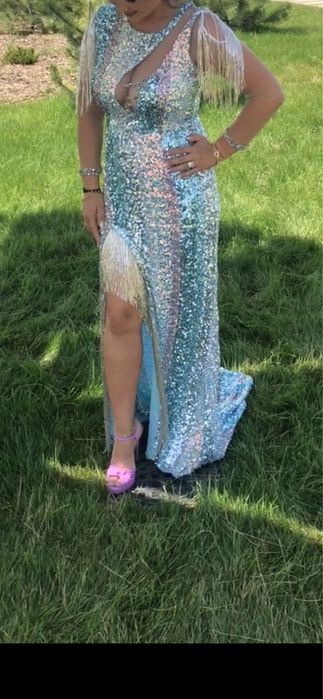 Rochita cu paiete si margele