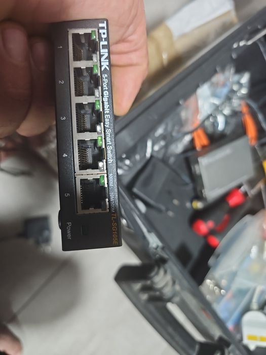 switch de rețea TP-Link TL-SG105E, gigabit 5 porturi
