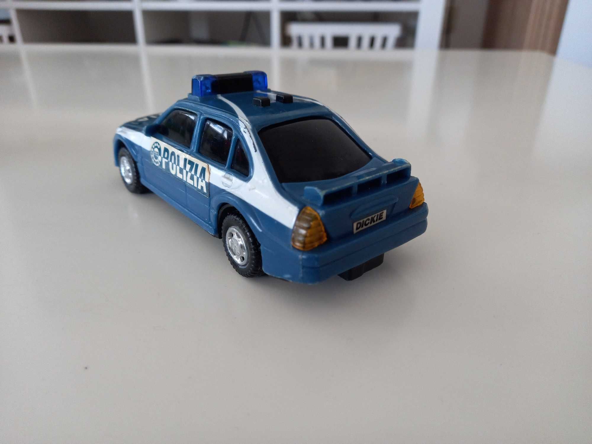 Стара играчка Dickie. RC Highway Patrol. Кабрио с кабелно дистанционно