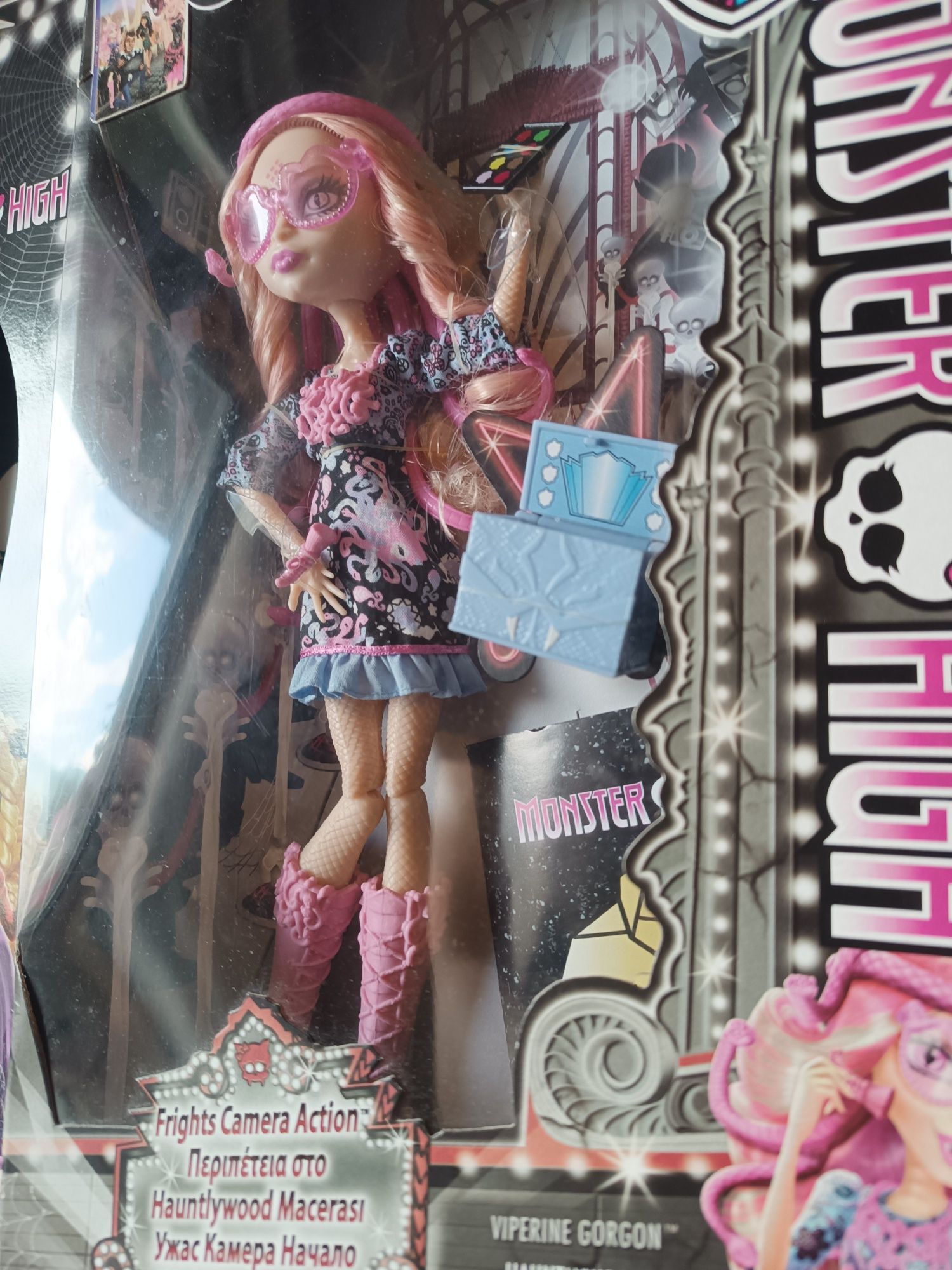 Monster High Viperine Gorgon G1 Frights Camera Action