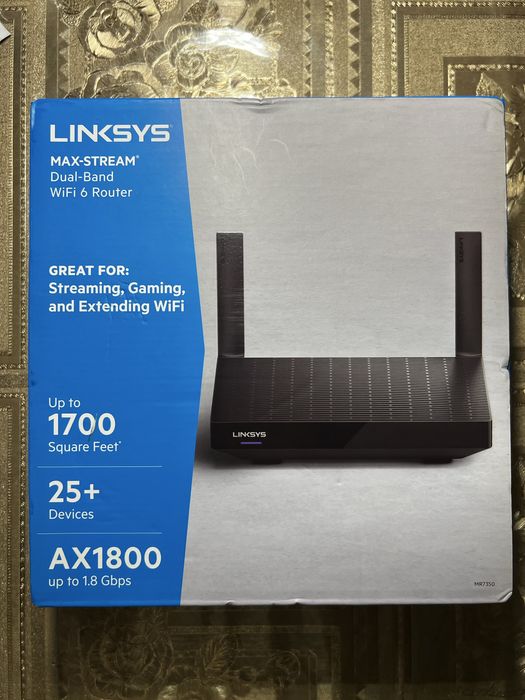Wi-Fi роутер Linksys Mesh WiFi 6 Router MR7350