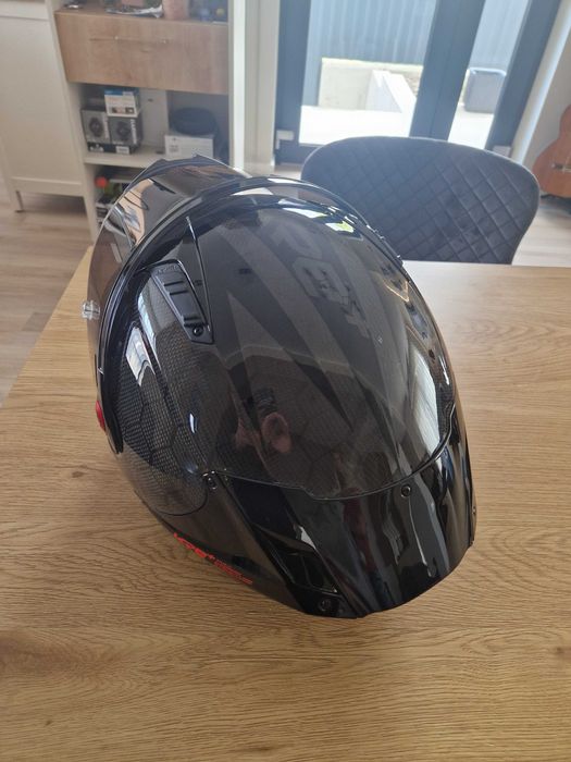 Vand casca moto MT Helmets KRE+ CARBON marimea M, A11 Gloss Black