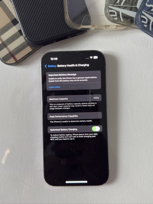100% Батерия! IPhone 14 Pro 512 GB Deep Purple