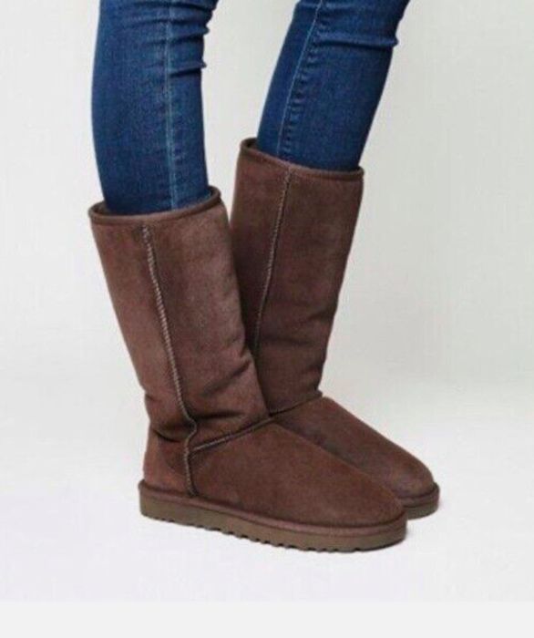 UGG originale cu lână multă si piele naturala 39