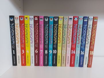 Noragami manga, 1-18 volume