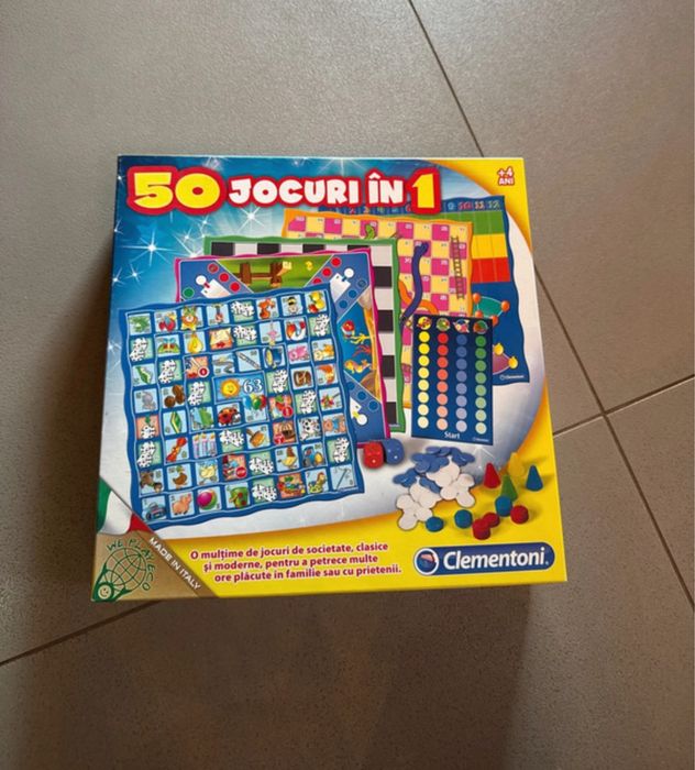 50 de jocuri în 1 – Clementoni