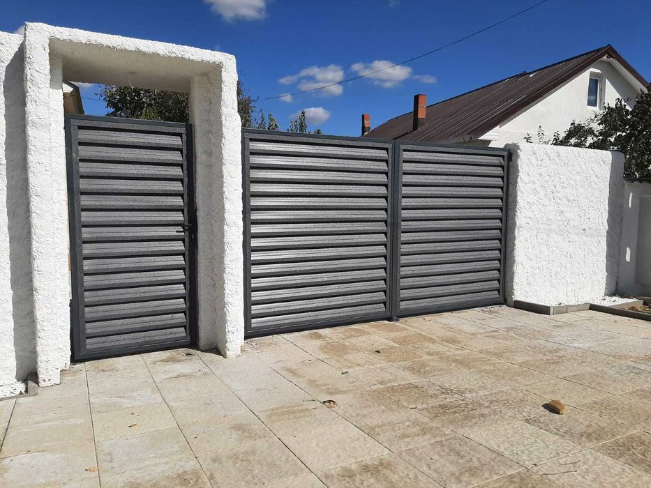 Sipca metalica 0.60 mm / Sipca gard dublu vopsita / Sipca porti