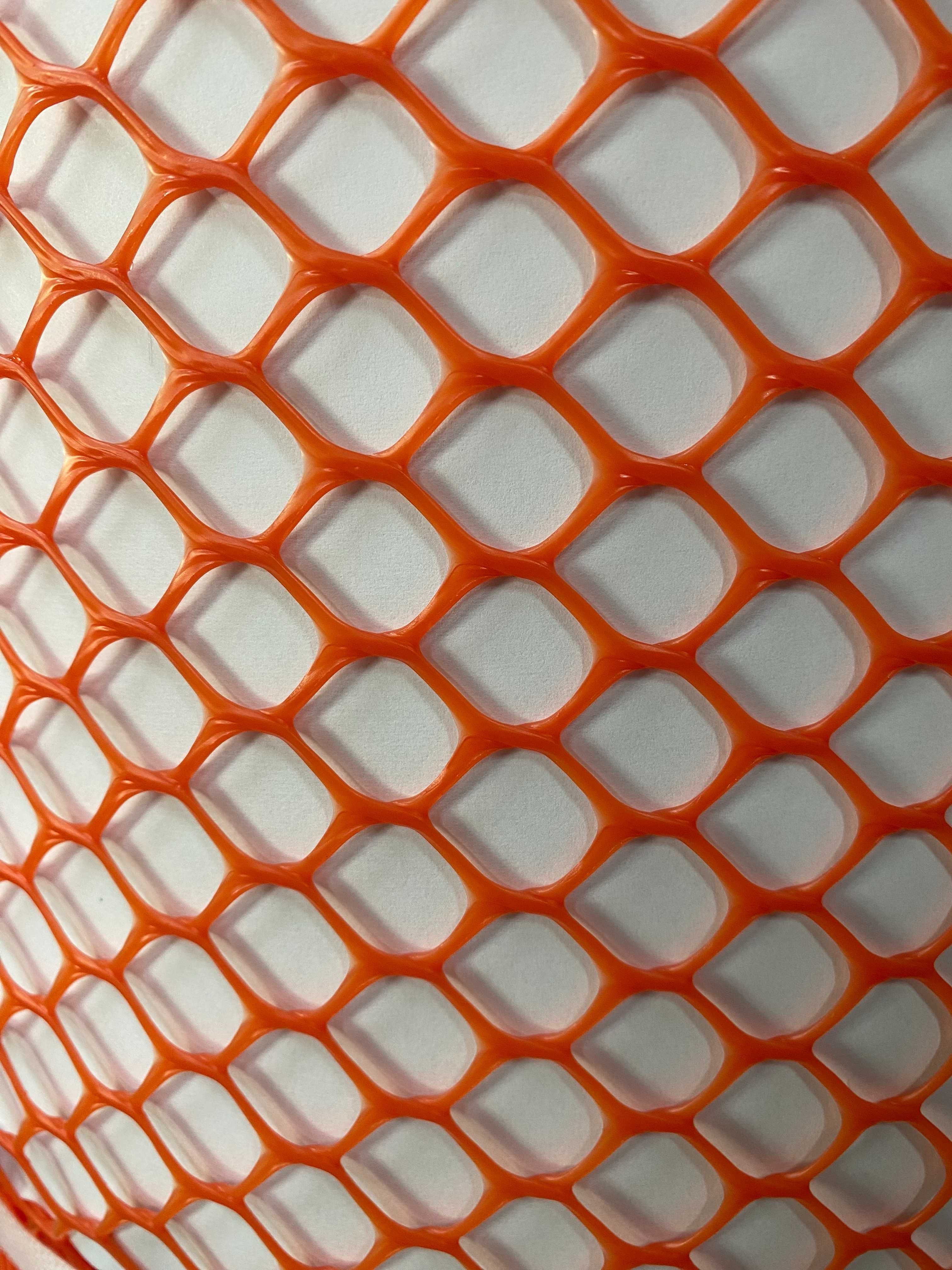 Plasa delimitare/avertizare santier 1.2 m X 50 m, portocaliu