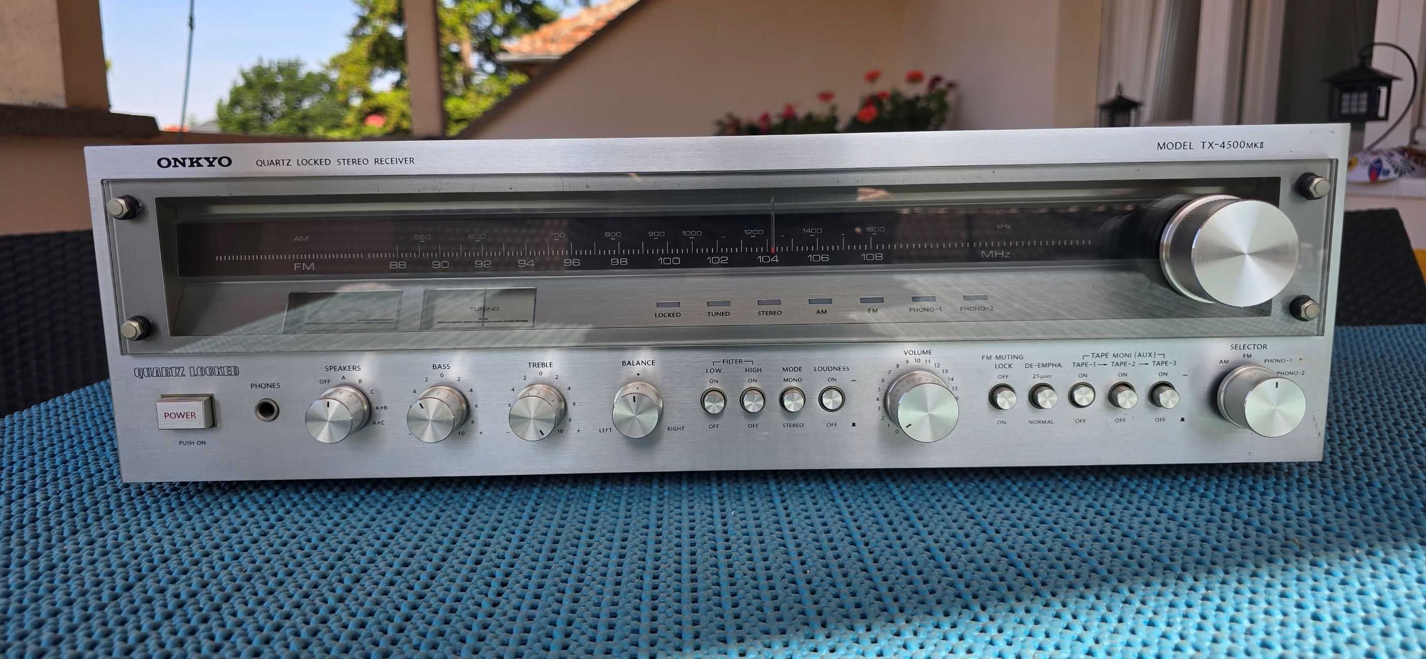 Vand Onkyo TX 4500 MK II Amplituner Quartz Locked Stereo Receiver