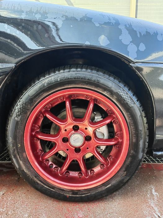 Jante Brock B6 4x100 R16 (două lățimi) cu anvelope noi Opel