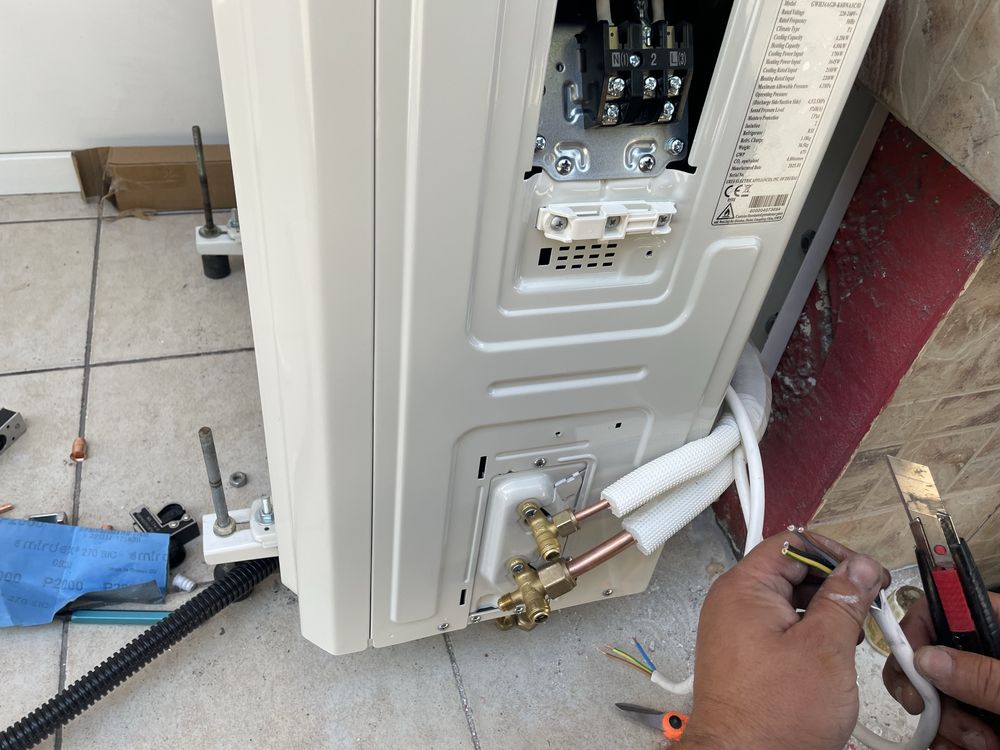 Montaj Aer Conditionat Profesional 600lei Igienizare/ Curatare