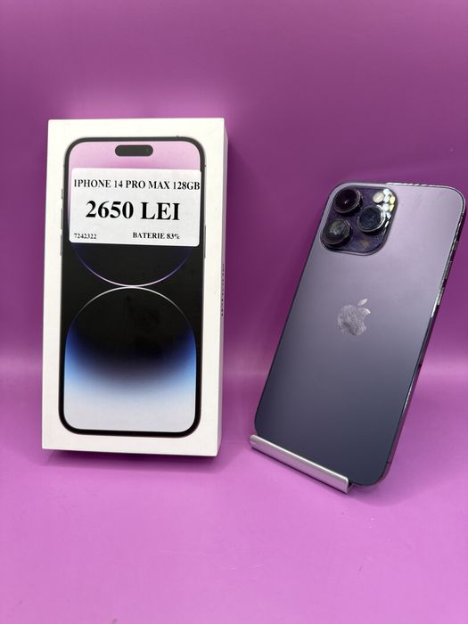 Iphone 14 Pro Max 128gb •Matei Amanet Crangasi•72423